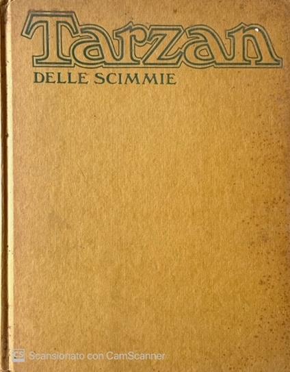 Tarzan delle scimmie - Edgar R. Burroughs - copertina