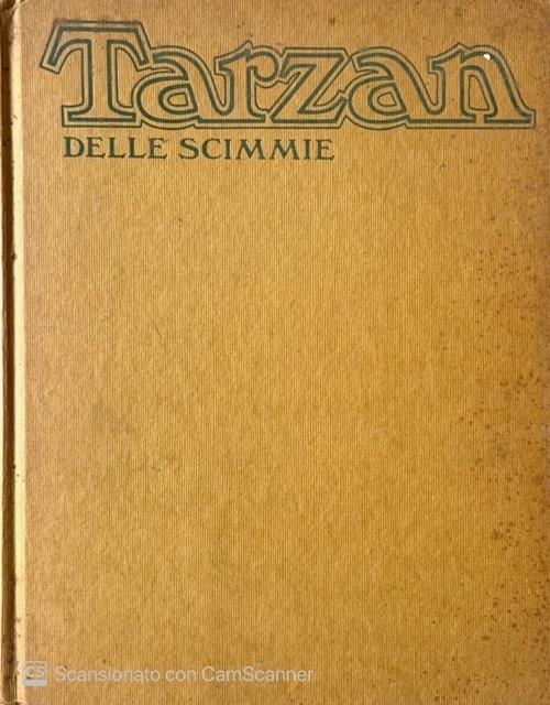 Tarzan delle scimmie - Edgar R. Burroughs - copertina