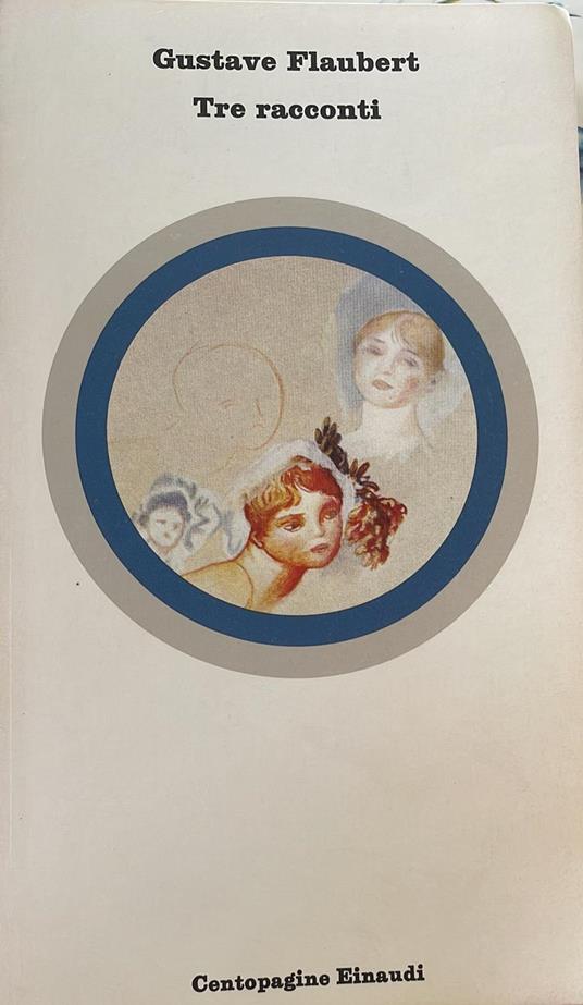 Tre racconti - Gustave Flaubert - copertina