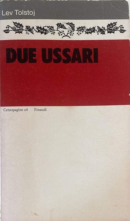 Due ussari - Lev Tolstoj - copertina