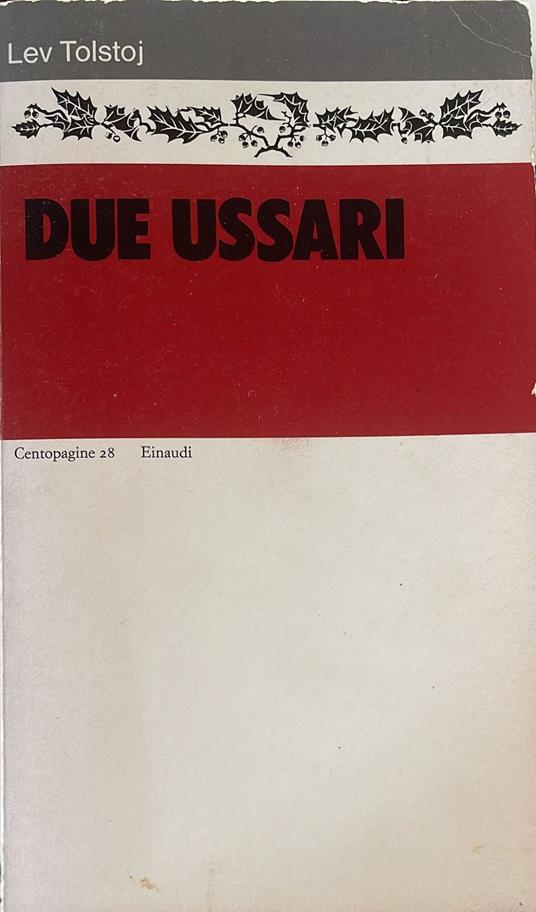Due ussari - Lev Tolstoj - copertina