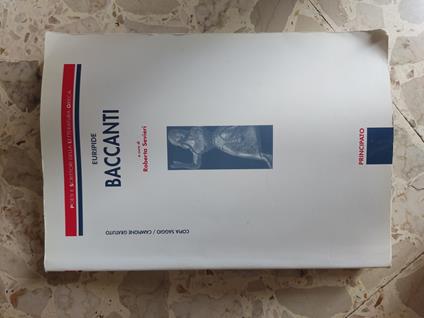 Baccanti - Euripide - copertina