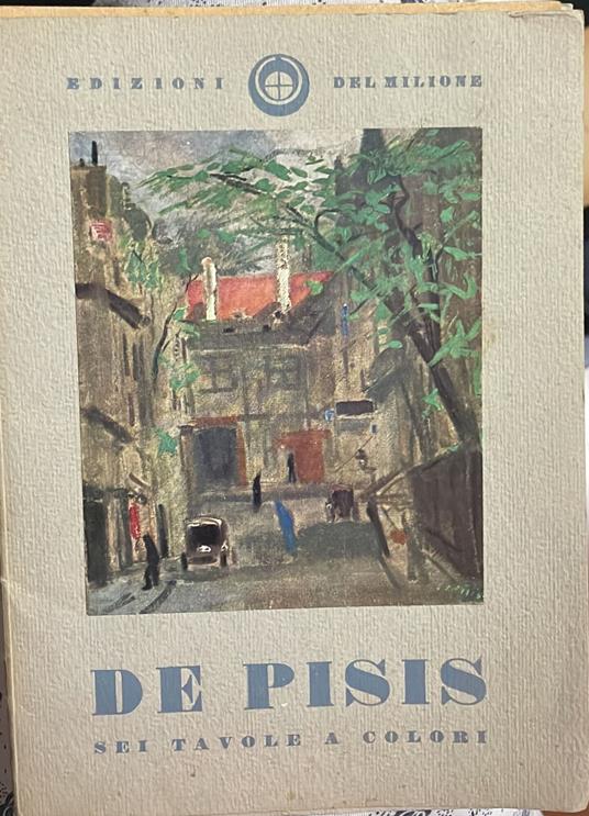 sei tavole a colori - copertina