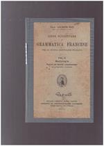 Grammatica Francese Vol. II Morfologia