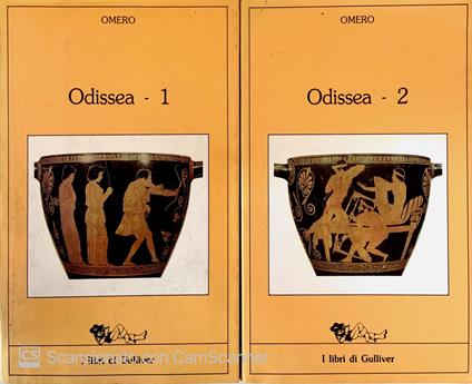 Odissea. Vol. 1-2 - Omero - copertina