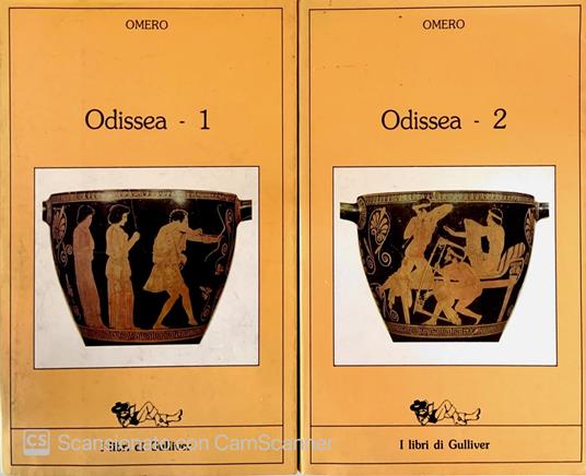 Odissea. Vol. 1-2 - Omero - copertina