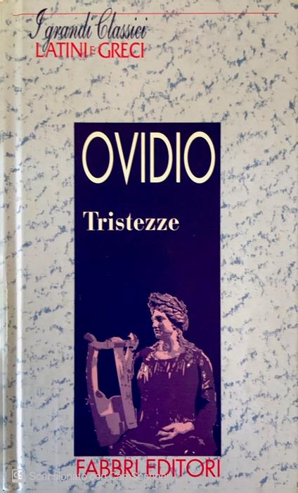 Tristezze - P. Nasone Ovidio - copertina