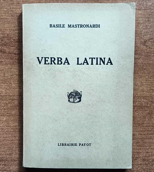 Verba latina - copertina
