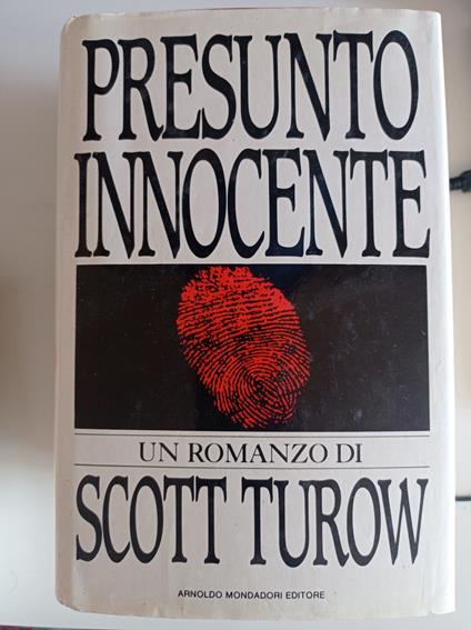 Presunto innocente - Scott Turow - copertina