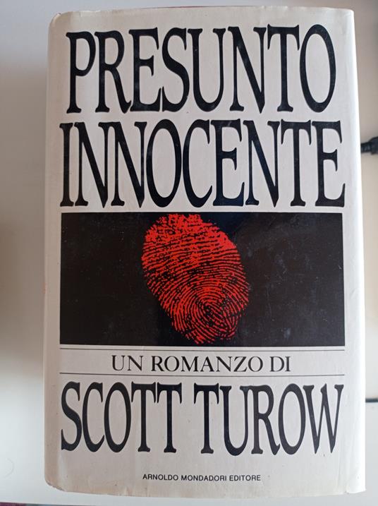Presunto innocente - Scott Turow - copertina