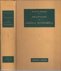 Trattato di logica economica Vol. 1 - Giovanni Demaria - copertina