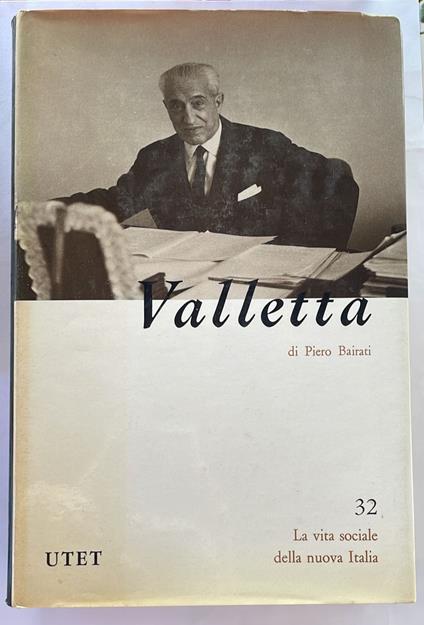 Vittorio Valletta - Piero Bairati - copertina