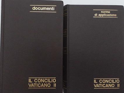 Documenti il Concilio Vaticano II. Volume 1. Norme di applicazione Volume 2 - copertina