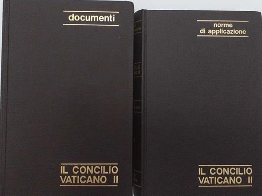 Documenti il Concilio Vaticano II. Volume 1. Norme di applicazione Volume 2 - copertina
