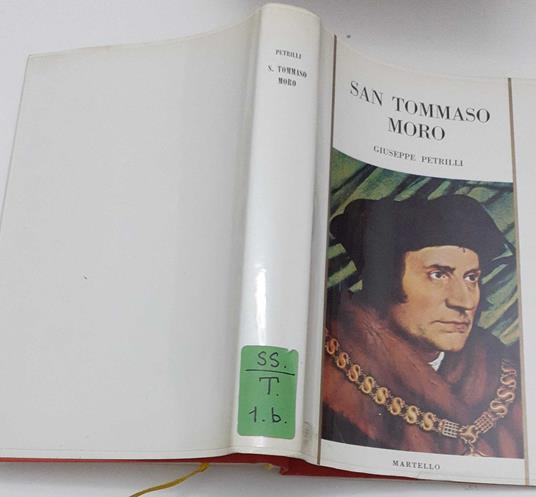 San Tommaso Moro - Giuseppe Petrilli - copertina