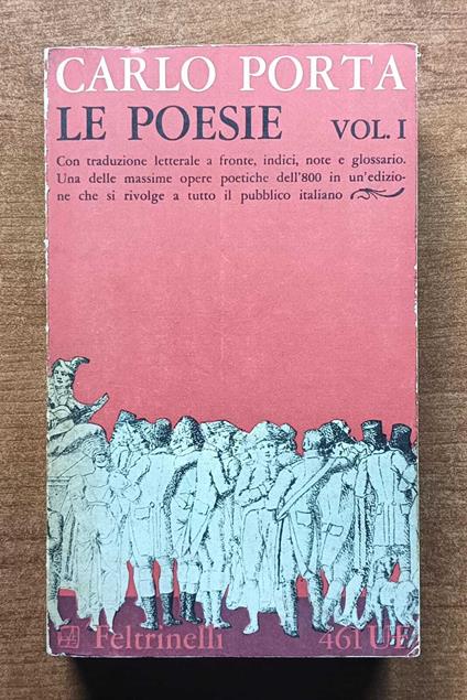 Le poesie - Carlo Porta - copertina