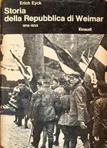 Storia della Repubblica di Weimar 1918-1933