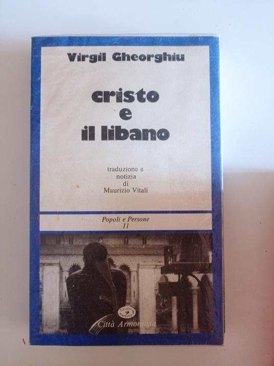 Cristo e il Libano - copertina