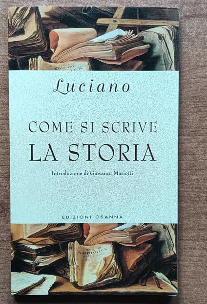 Come si scrive la storia - copertina