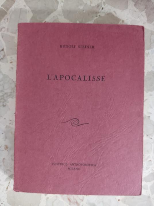 Ll'apocalisse - Rudolf Steiner - copertina