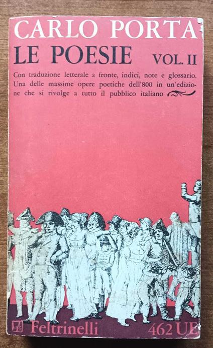 Le poesie - Carlo Porta - copertina