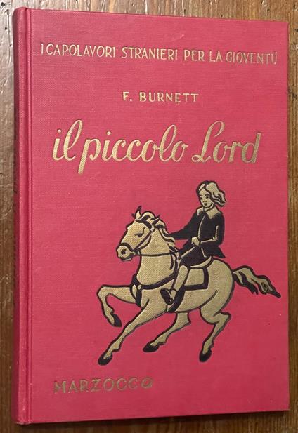 il piccolo lord - Frances H. Burnett - copertina
