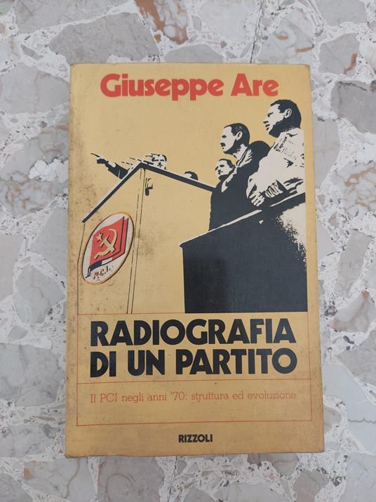 Radiografia di un partito - Giuseppe Are - copertina