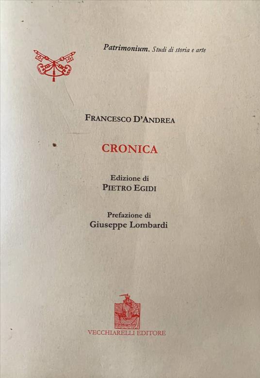 Cronica - copertina