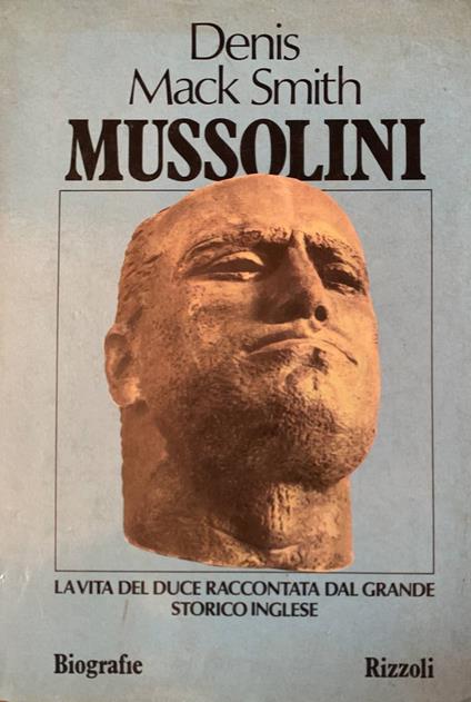 Mussolini - Denis Mack Smith - copertina