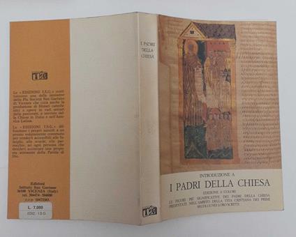 Introduzione a I padri della chiesa - Pier Franco Beatrice - copertina