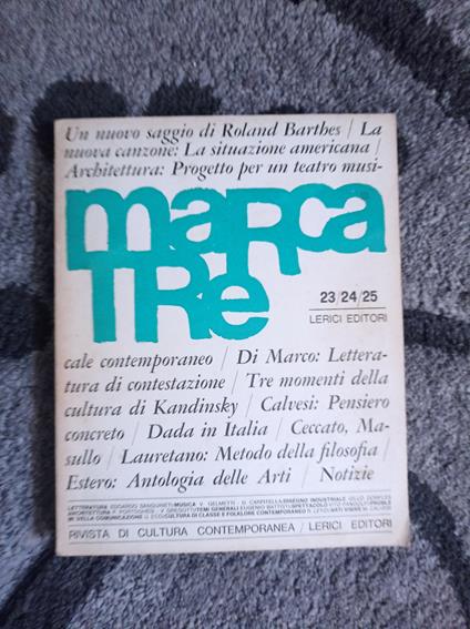 Marcatrè - copertina