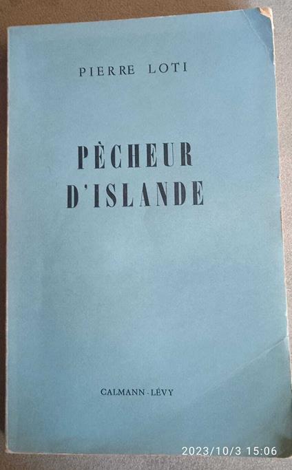 Pècheur d'Islande - Loti Pierre - copertina