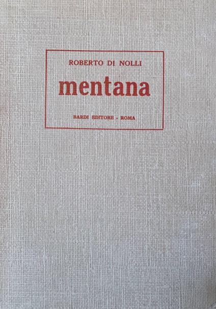 Mentana - copertina