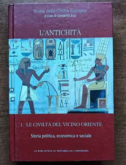 Le civiltà del vicino oriente - copertina