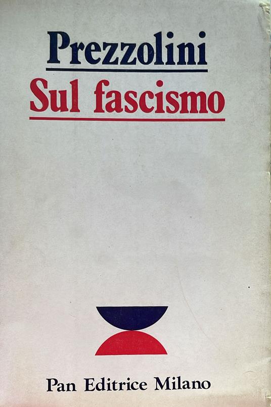 Sul fascismo (1915-1975) - copertina