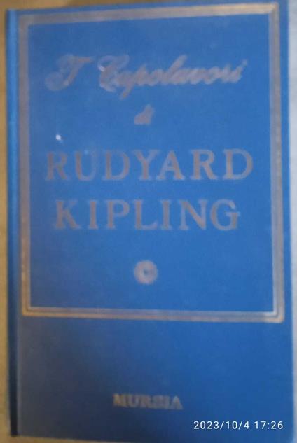 I capolavori di Rudyard Kipling - copertina