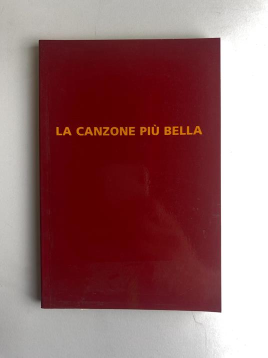La canzone più bella - Piero Righetti - copertina