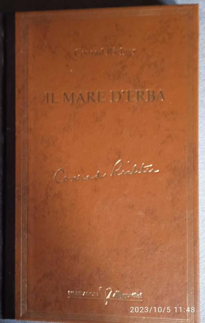 Il mare d'erba - Conrad Richter - copertina