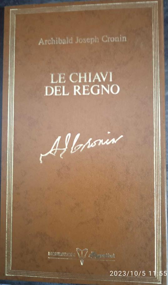 Le chiavi del regno - copertina