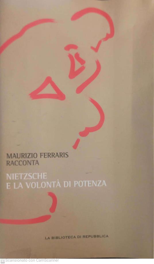 Nietzsche e la volontà di potenza - Maurizio Ferraris - copertina