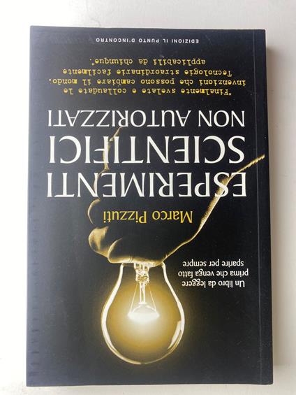 Esperimenti scientifici non autorizzati - copertina