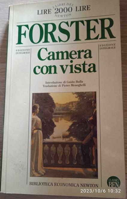Camera con vista - copertina