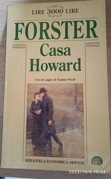 Casa Howard - Edward M. Forster - copertina
