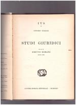 Studi giuridici Volume II Diritto Romano Seconda parte