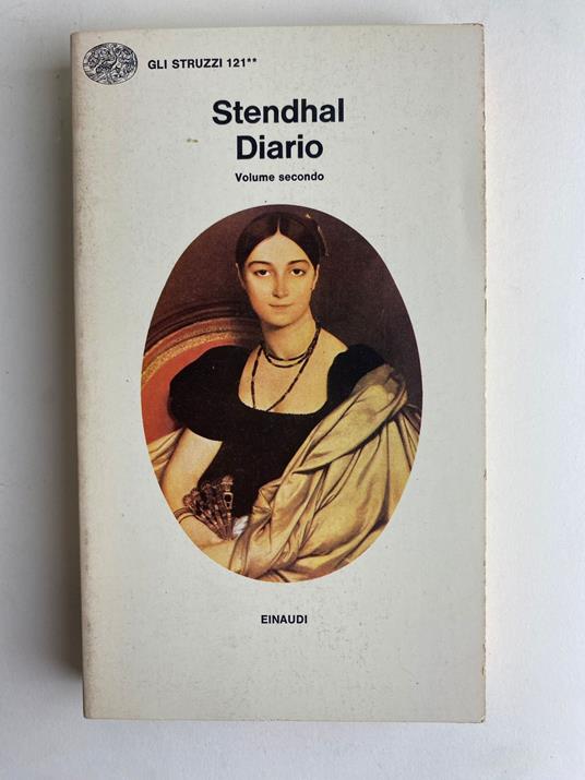 Diario. Volume secondo - Stendhal - copertina