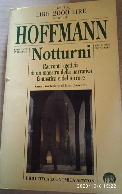 Notturni - copertina