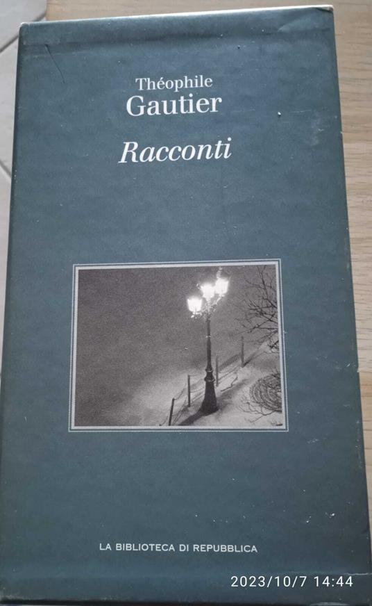 Racconti - Théophile Gautier - copertina