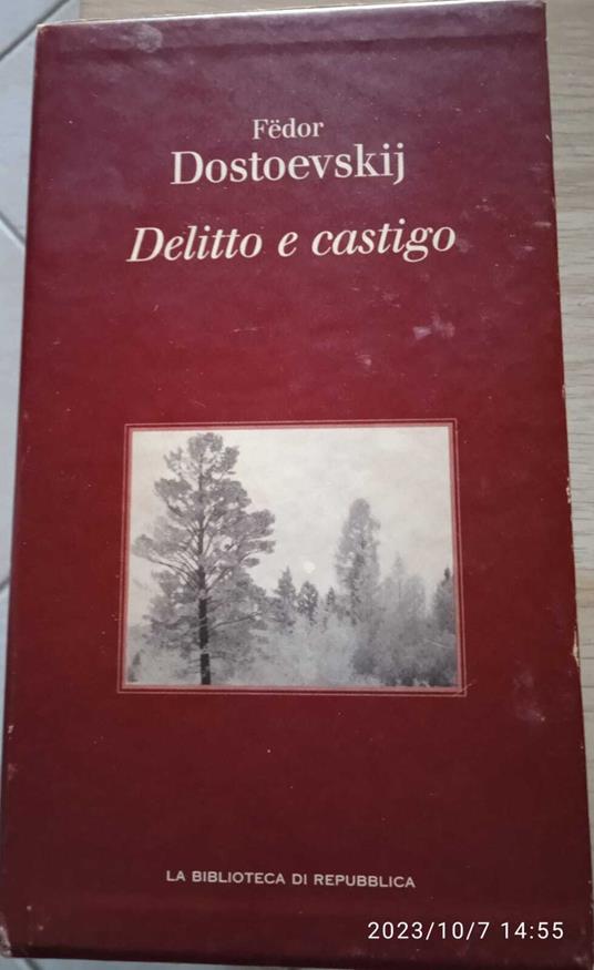 Delitto e castigo - Fëdor Dostoevskij - copertina