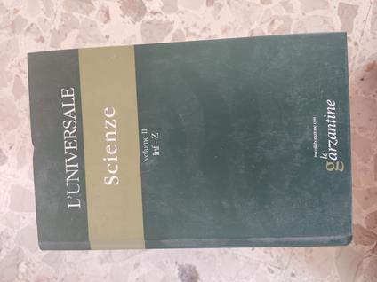 Scienze. Volume 2 Inf-Z - copertina