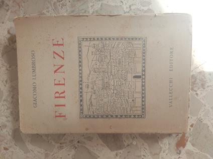 Firenze - Giacomo Lumbroso - copertina